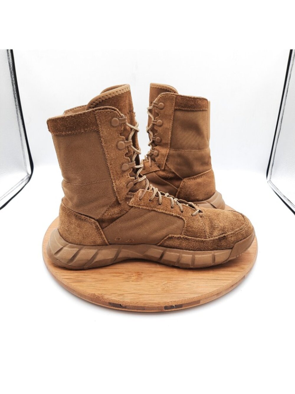 Oakley SL Light Assault 2 Mens Size 8 Boots Coyote Brown Leather Tactical Gear - Picture 5 of 10